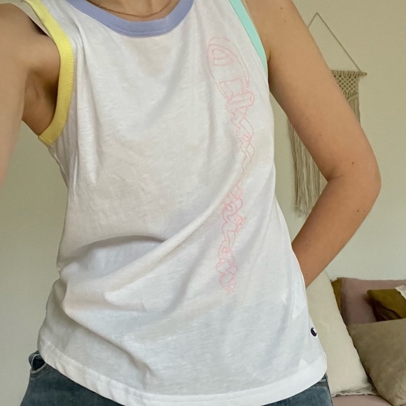 NWT  CHAMPION RACERBACK WHITE TANK - L - Picture 4 of 15